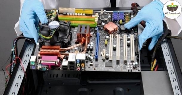 componentes principais de um microcomputador