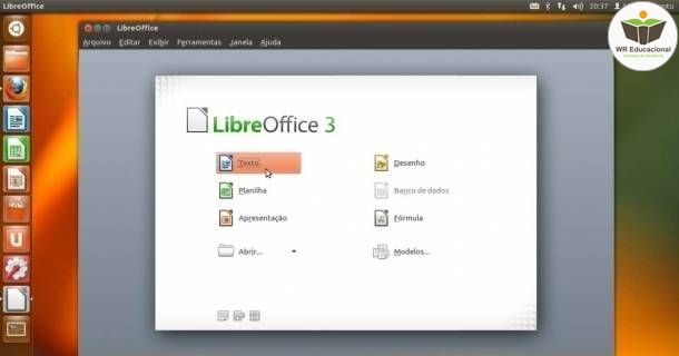 linux e a ferramenta de escritório do linux - broffice